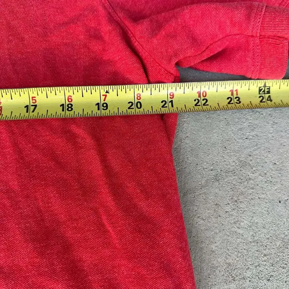 Banana Republic Polo Shirt Size L Red Short Sleeve Logo